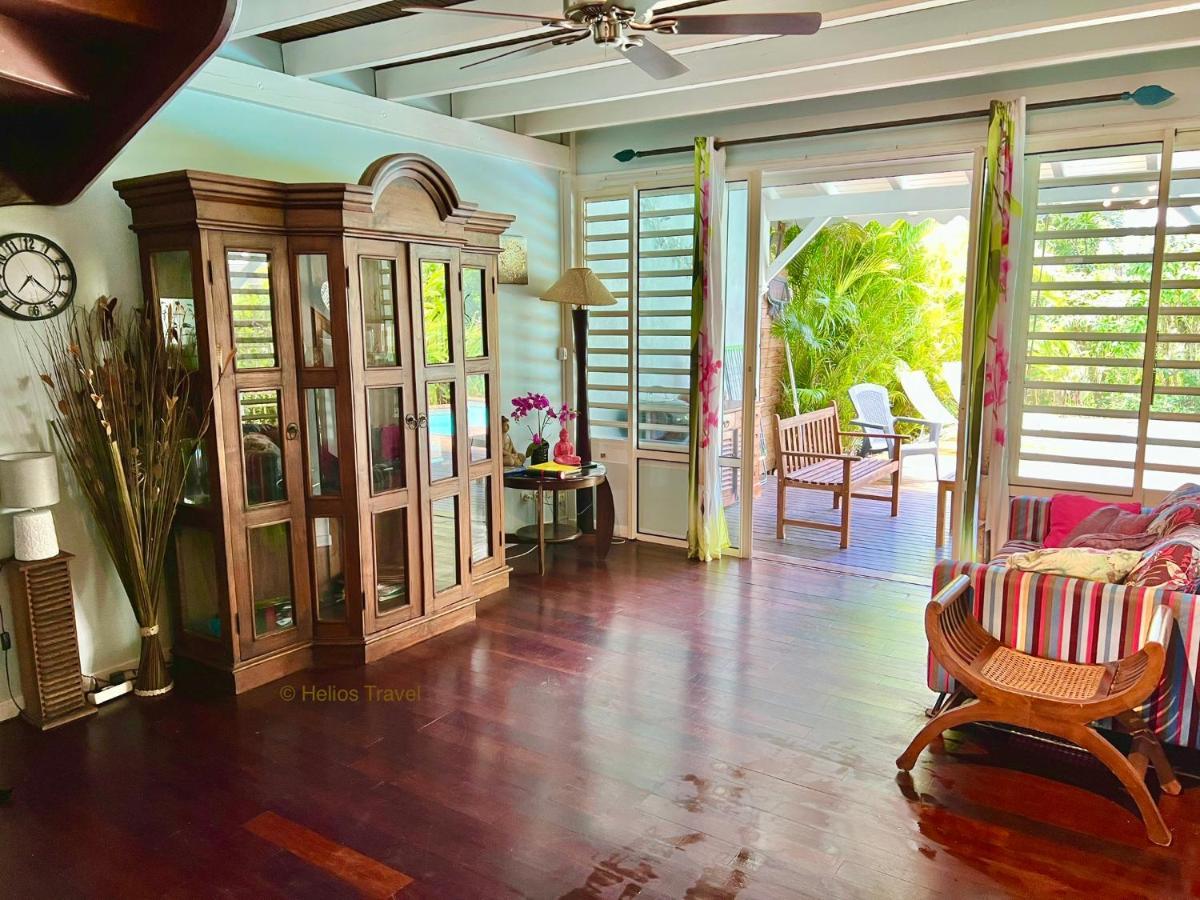 Villa Sisley, 2 Chambres, Piscine Privee, Plage A 100 M Sainte-Rose Dış mekan fotoğraf